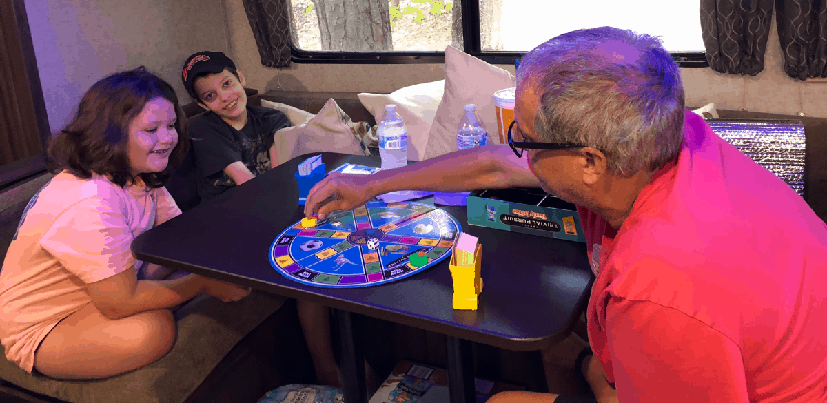 Camping RV Family activities