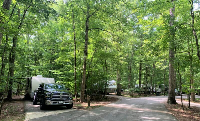Old stone fort campground