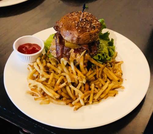 Local Goat Burger